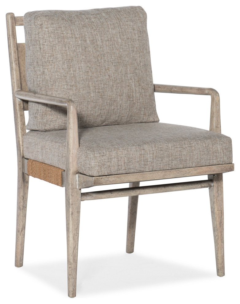 Amani Upholstered Arm Chair   Farmhouse   Dining Chairs   by Hooker Furniture  Houzz