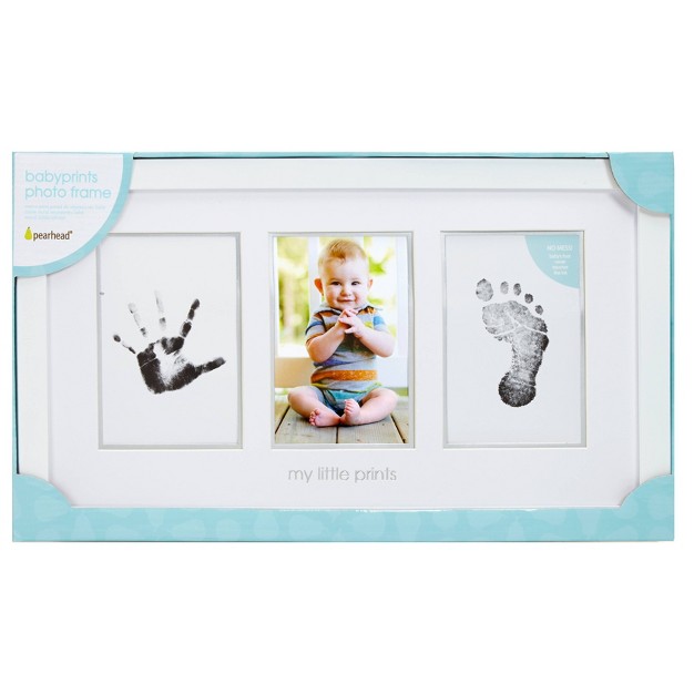 Pearhead Babyprints Photo Frame White