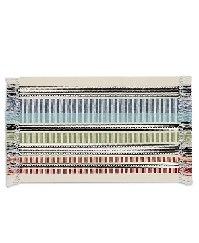 Design Imports Design Import Mediterranean Stripe Placemat Set of 6