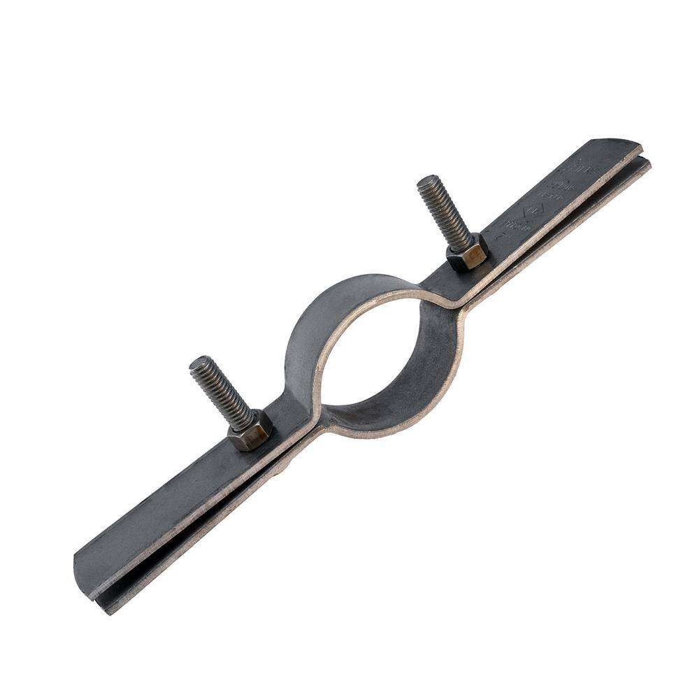 The Plumber's Choice 2 in. Riser Clamp in Uncoated Steel 02CLRSPL