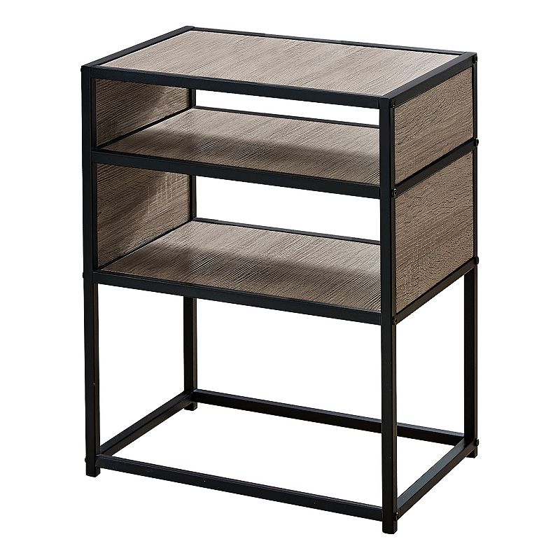 Monarch 2-Shelf End Table