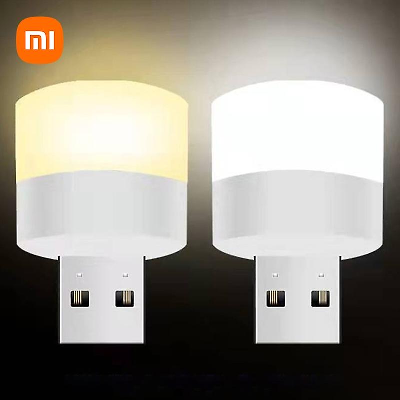 Xiaomi Usb Book Lights Usb Night Light Mini Led Night Light Usb Plug Lamp Power Bank Charging