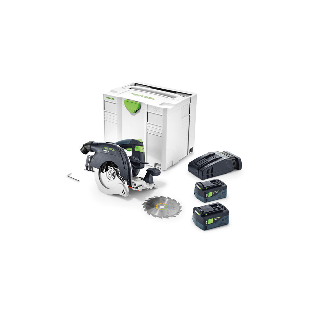 Festool HKC 55 Cordless Circular Saw Kit with Guide Rail 576173 from Festool