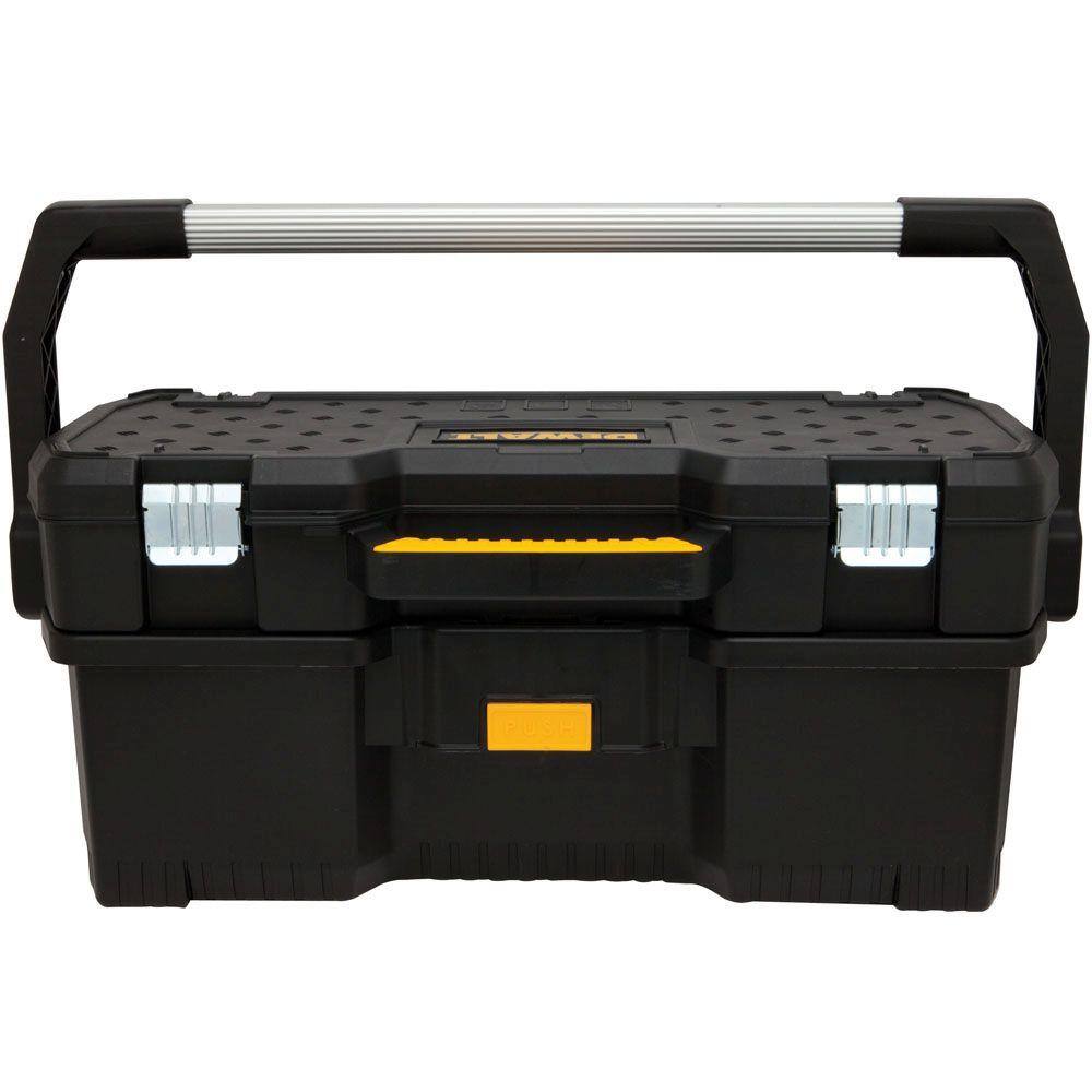 DW 14 in. D Resin 2-in-1 Tote with Removable Power Tool Case DWST24070