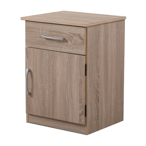 Alston 1-Drawer Nightstand (24 in. H x 16 in. W x 18 in. D) - - 35170030