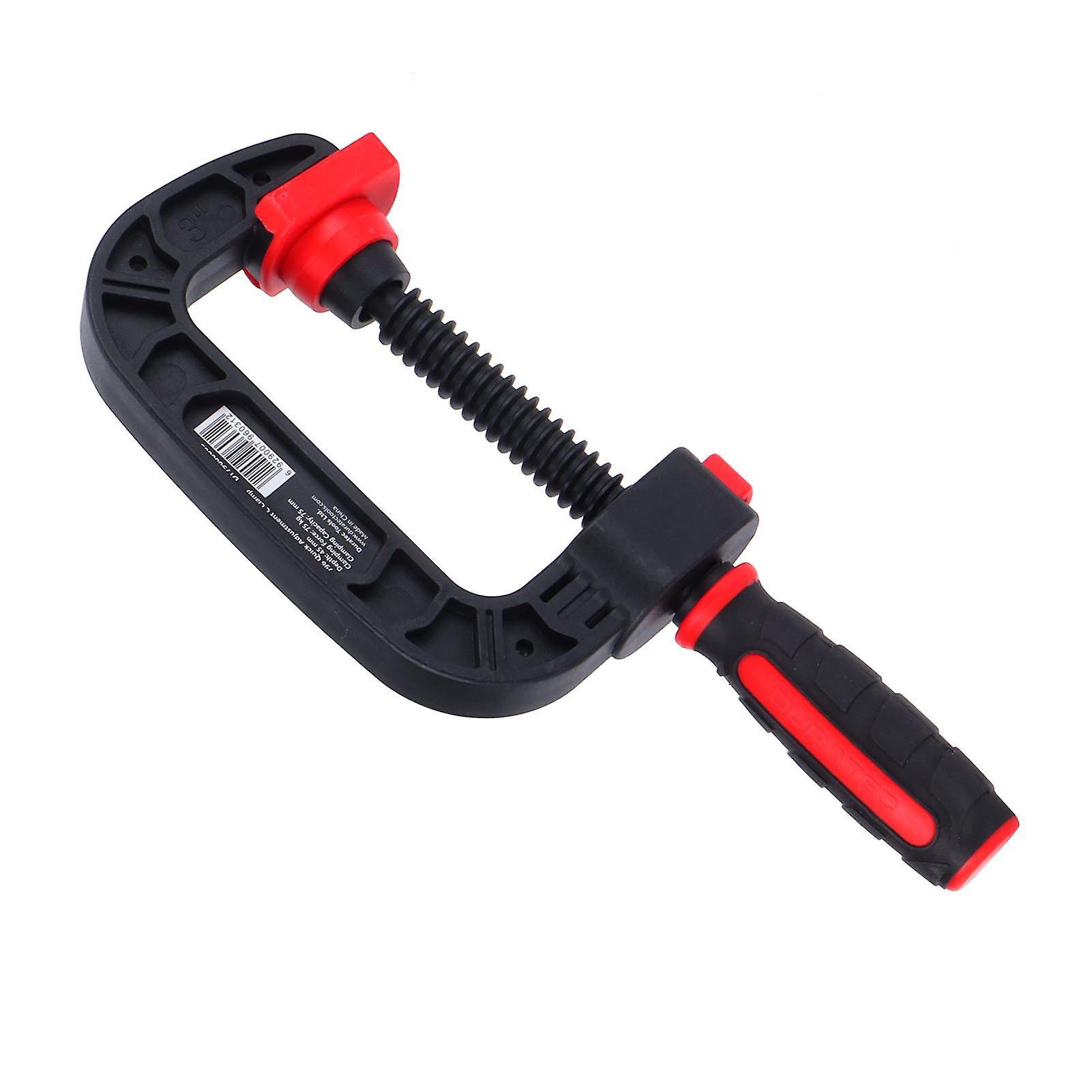 Quick Release Clamp G Clamp C Clamp Hand Grip Holder Diy Woodworking Carpenter Tool3in Opening 75mm