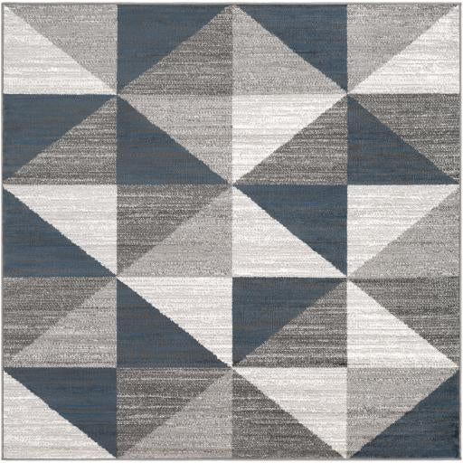 Monte Carlo Light Gray Rug in Various Sizes