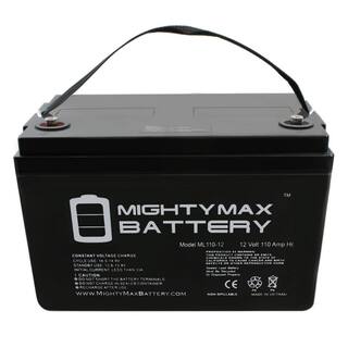 MIGHTY MAX BATTERY 12V 110AH SLA Replacement Battery for Centennial CB12-115 MAX3944791