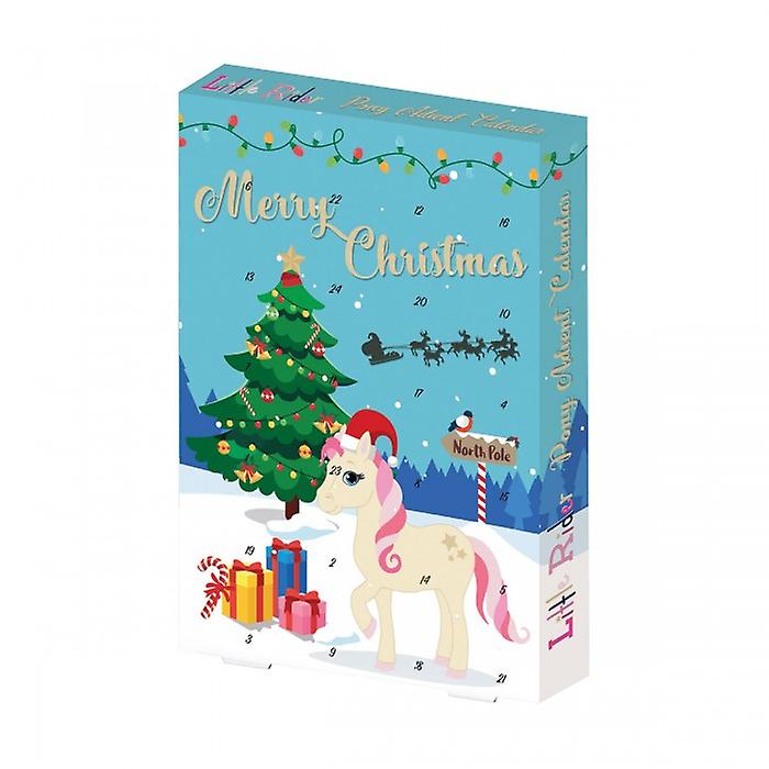 Little Rider Pony Advent Calendar (Pack Of 6)