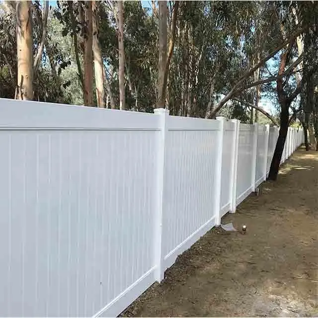 hot selling used vinyl fence panels for sale Easily Assembled water proof pvc fence profile vinyl fence panels 6x8