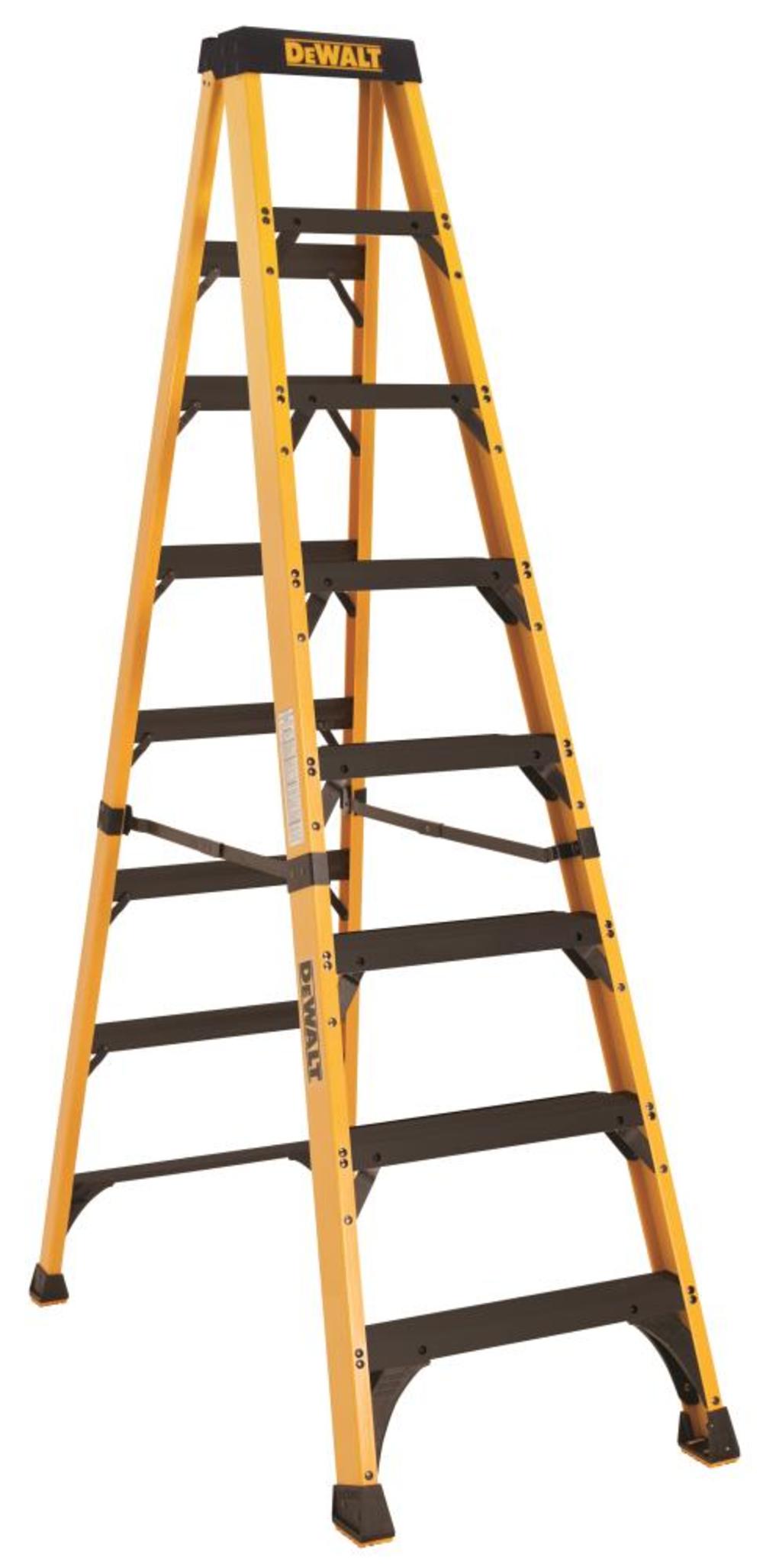 8' Fiberglass Stepladder