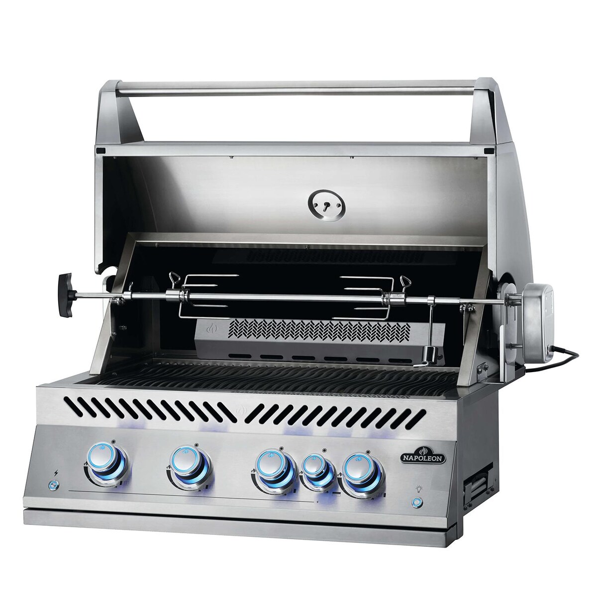 Napoleon Built-In 700 Series 32-Inch Natural Gas Grill w/ Infrared Rear Burner and Rotisserie Kit