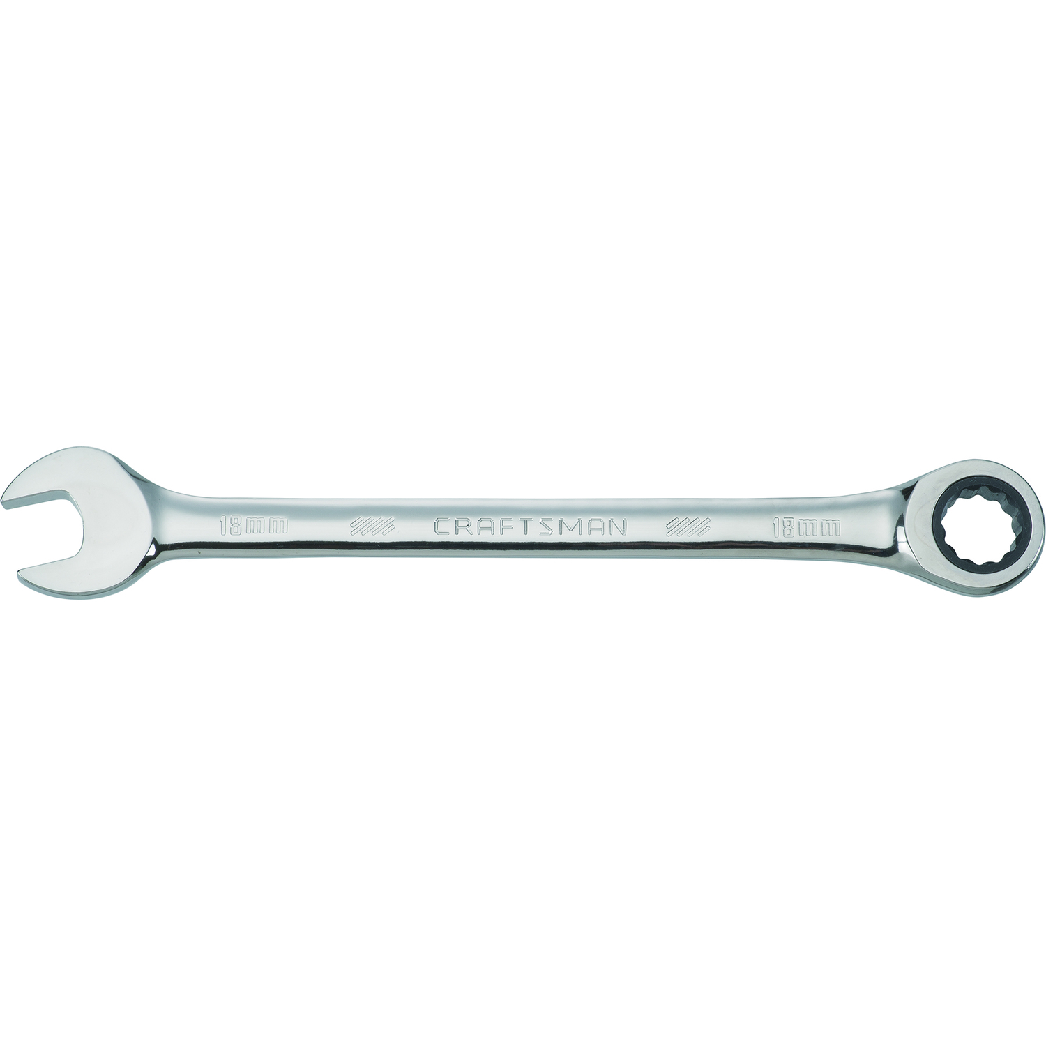 Craftsman 18 mm X 18 mm 12 Point Metric Combination Wrench 8.7 in. L 1 pc