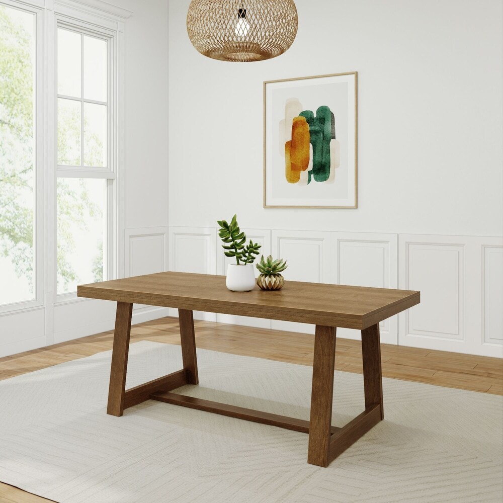 Plank and Beam Classic Solid Wood Dining Table   72