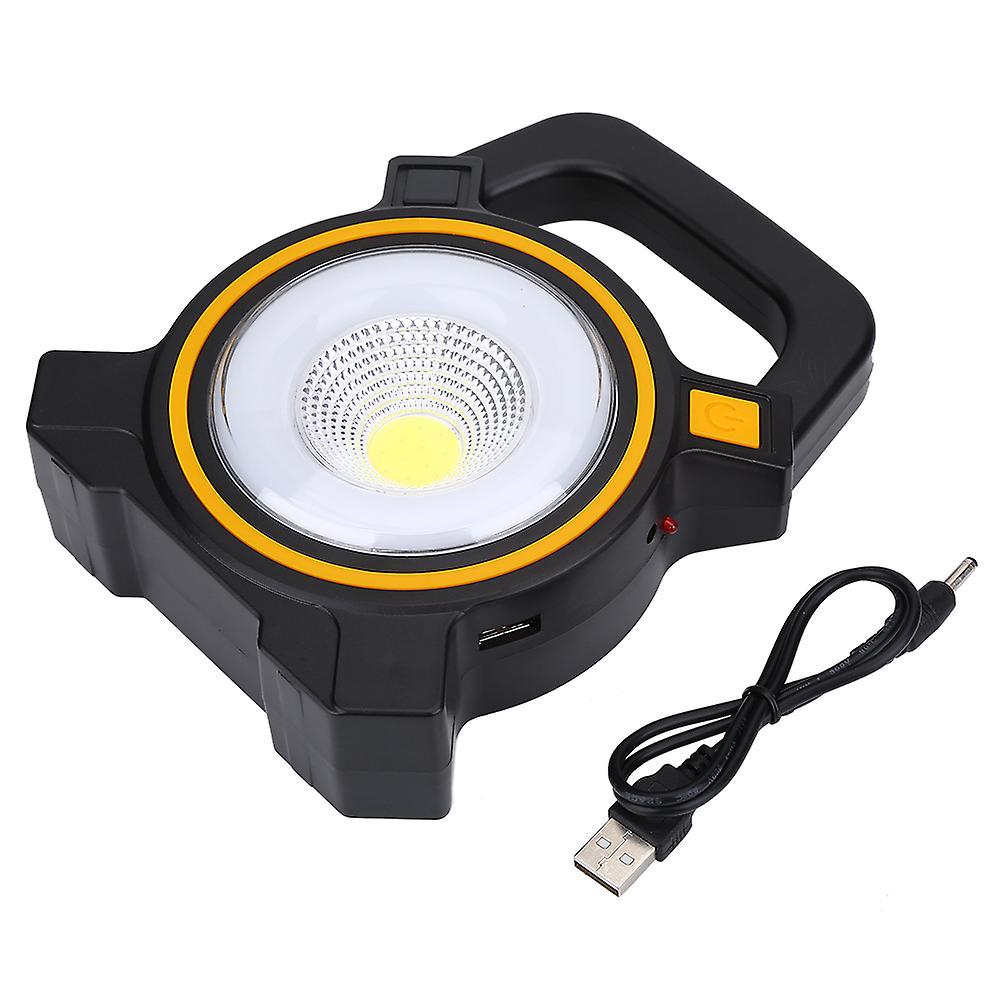 Portable Outdoor Usb Rechargeable Solar Cob Led Light Working Climbing Lamp