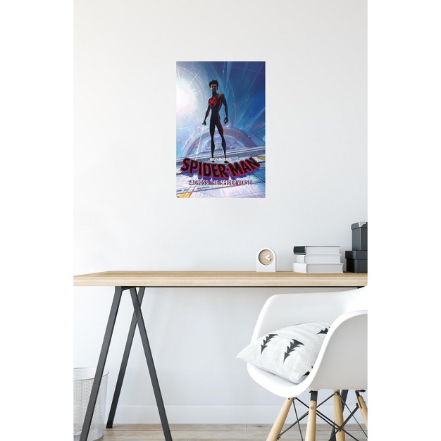 Trends International Marvel Spider man Across The Spider verse Miles Morales Unframed Wall Poster Prints