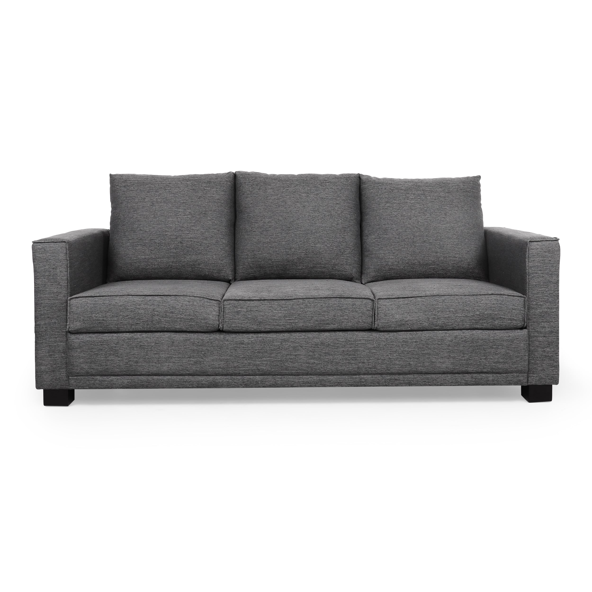 Moultrie Contemporary Upholstered 3 Seater Sofa