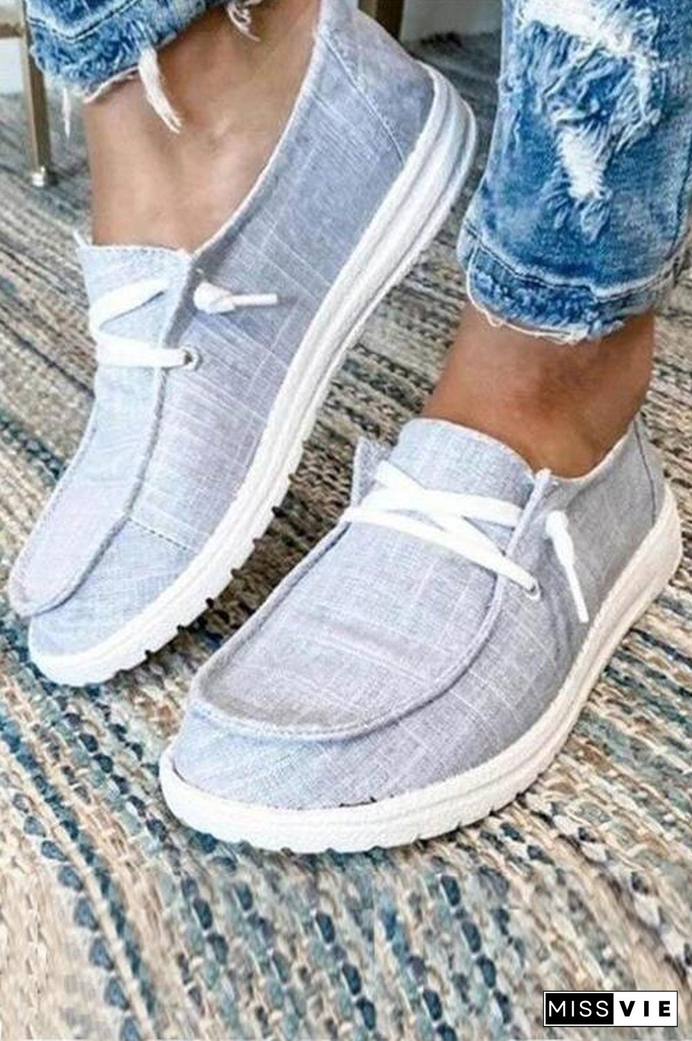 Low Cap Slip-On Flats Shoes