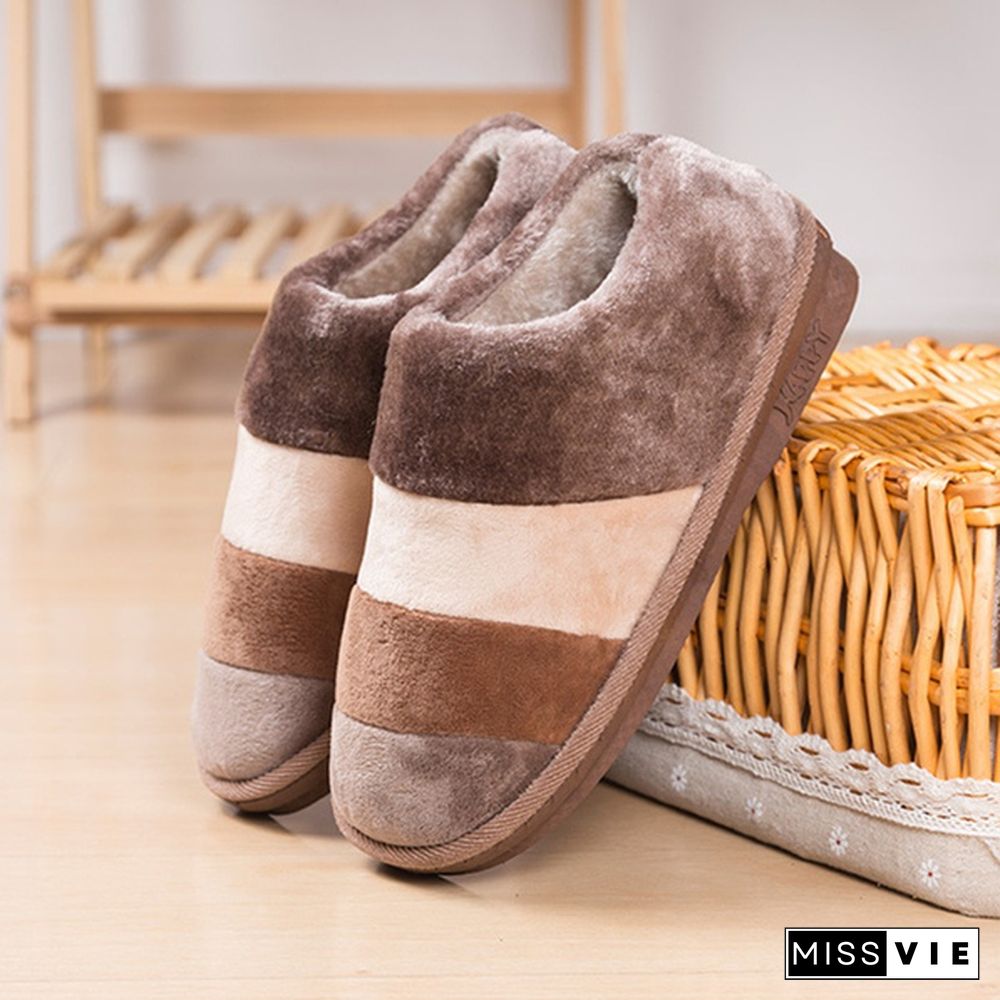 Home Slippers Women Winter Indoor House Shoes Warm Fur Slides Ladies Slipper Femme Plush Warm Cotton Slippers Pantoufle D'Intérieur Innenschuh Pantofola Interna Zapatilla Interior