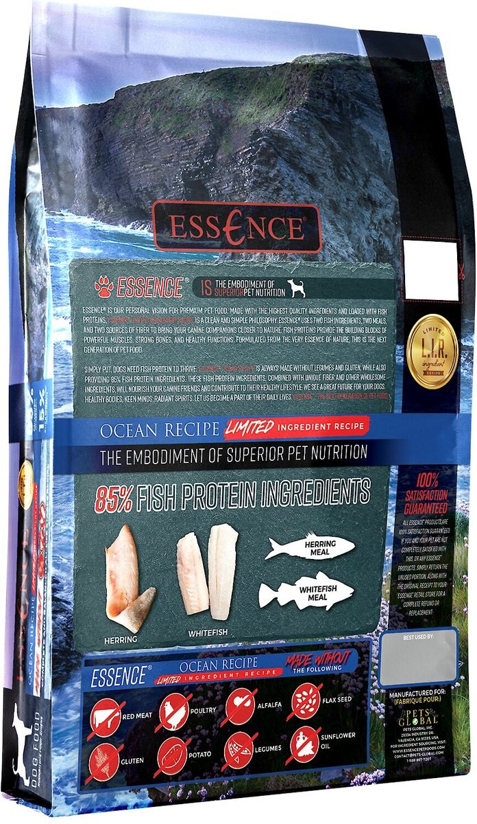 Essence Limited Ingredient Recipe Ocean Recipe Dry Dog Food