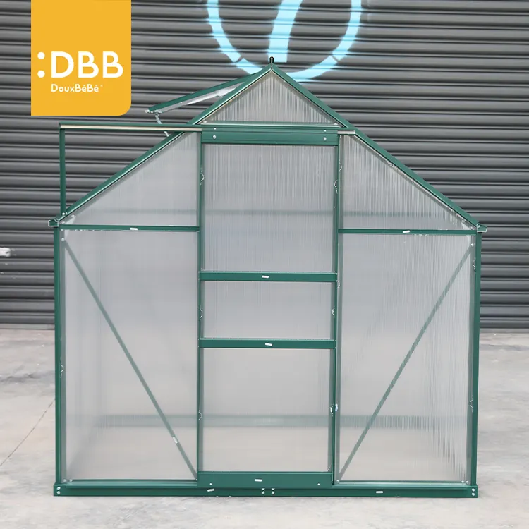 Wholesale Walk in Greenhouse Supplies Sale Aluminum Winter Backyard Greenhouse