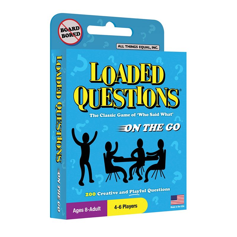 Loaded Questions On-The-Go Card Game by All Things Equal