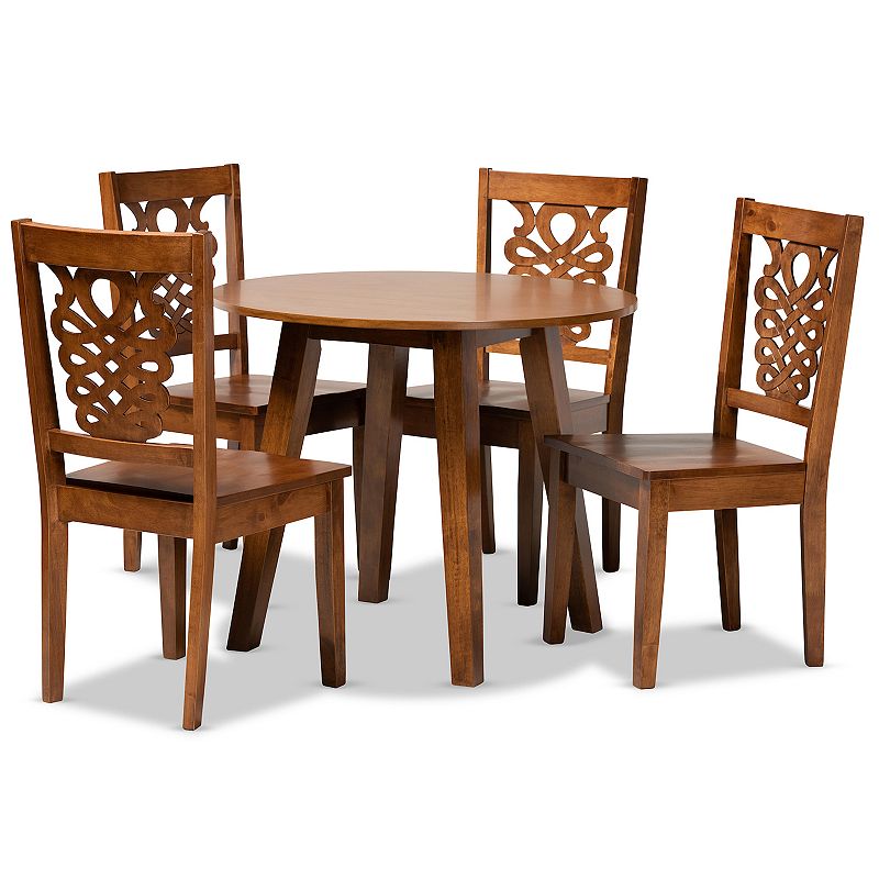 Baxton Studio Mina Dining 5-piece Set