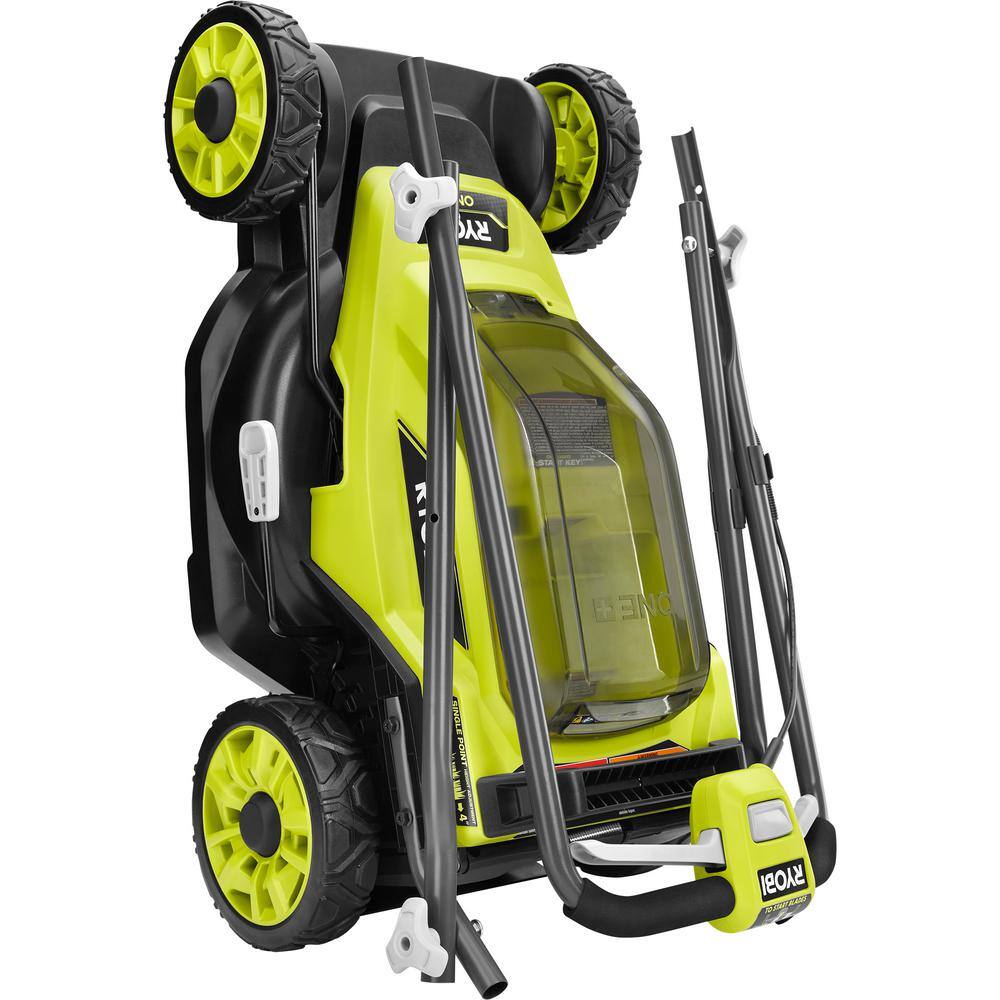 RYOBI ONE+ 18V 13 in. Cordless Battery Walk Behind Push Lawn Mower (Tool Only) P1108BTL