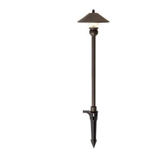 Hampton Bay Pearson Low-Voltage Bronze Outdoor Integrated LED Landscape Path Light and Flood Light Kit (8-Pack) IWV6628L