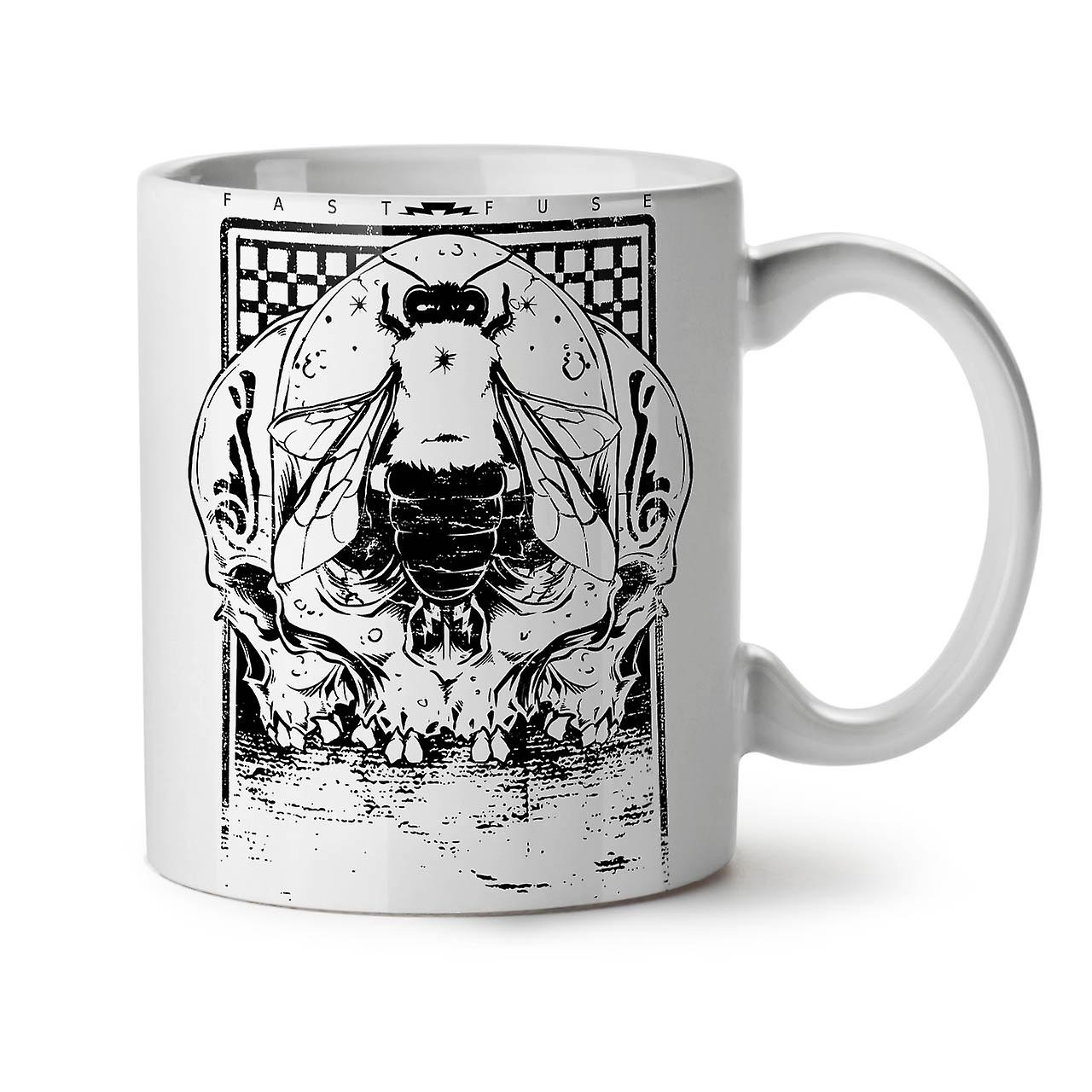 Abstract Bug Fly NEW White Tea Coffee Ceramic Mug 11 oz | Wellcoda