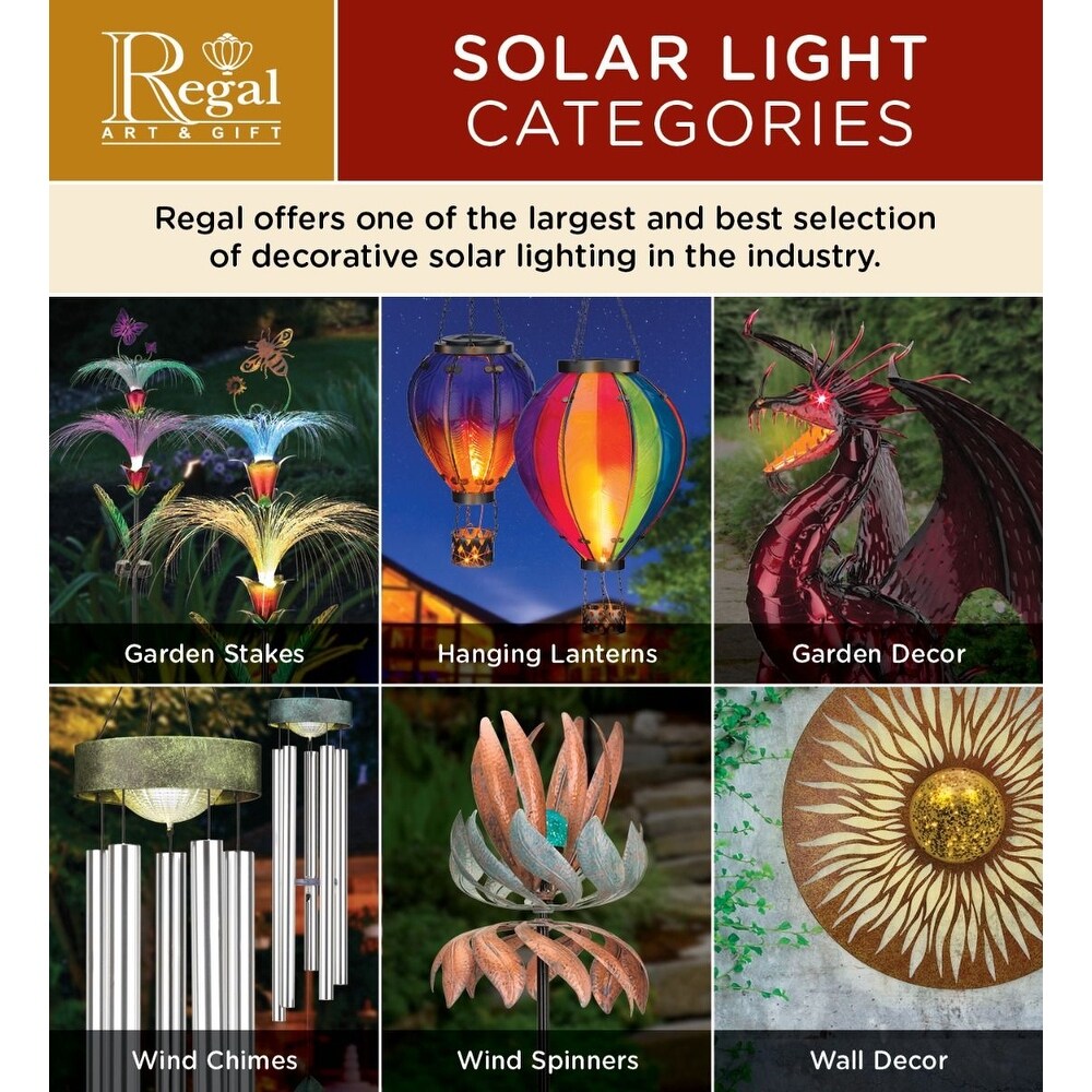 Illuminate Solar Birdfeeder Stake   Flowers