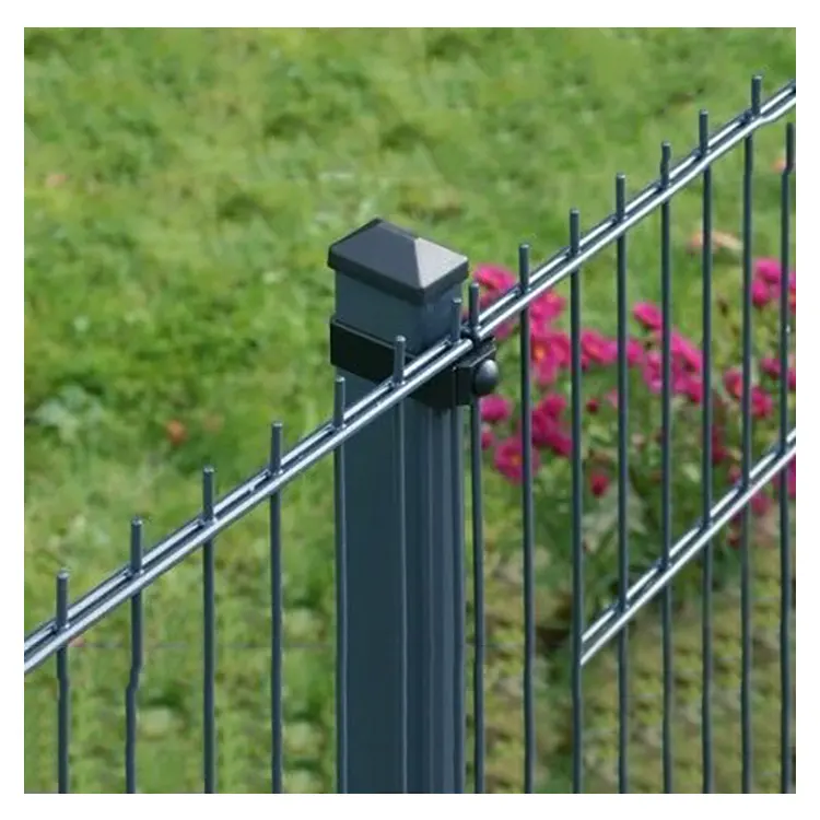 Factory Supply low price Eco friendly 2d double wire mesh fence