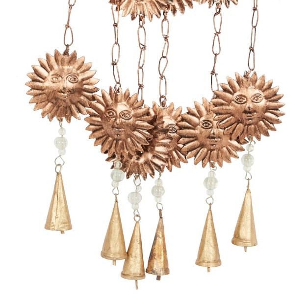 Iron Eclectic Sun Windchime Gold Olivia amp May