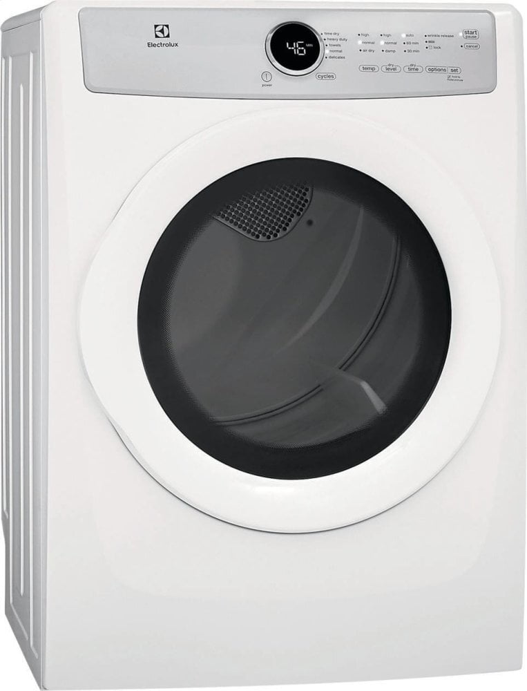 Electrolux EFDE317TIW Front Load Electric Dryer With 5 Cycles - 8.0 Cu. Ft.