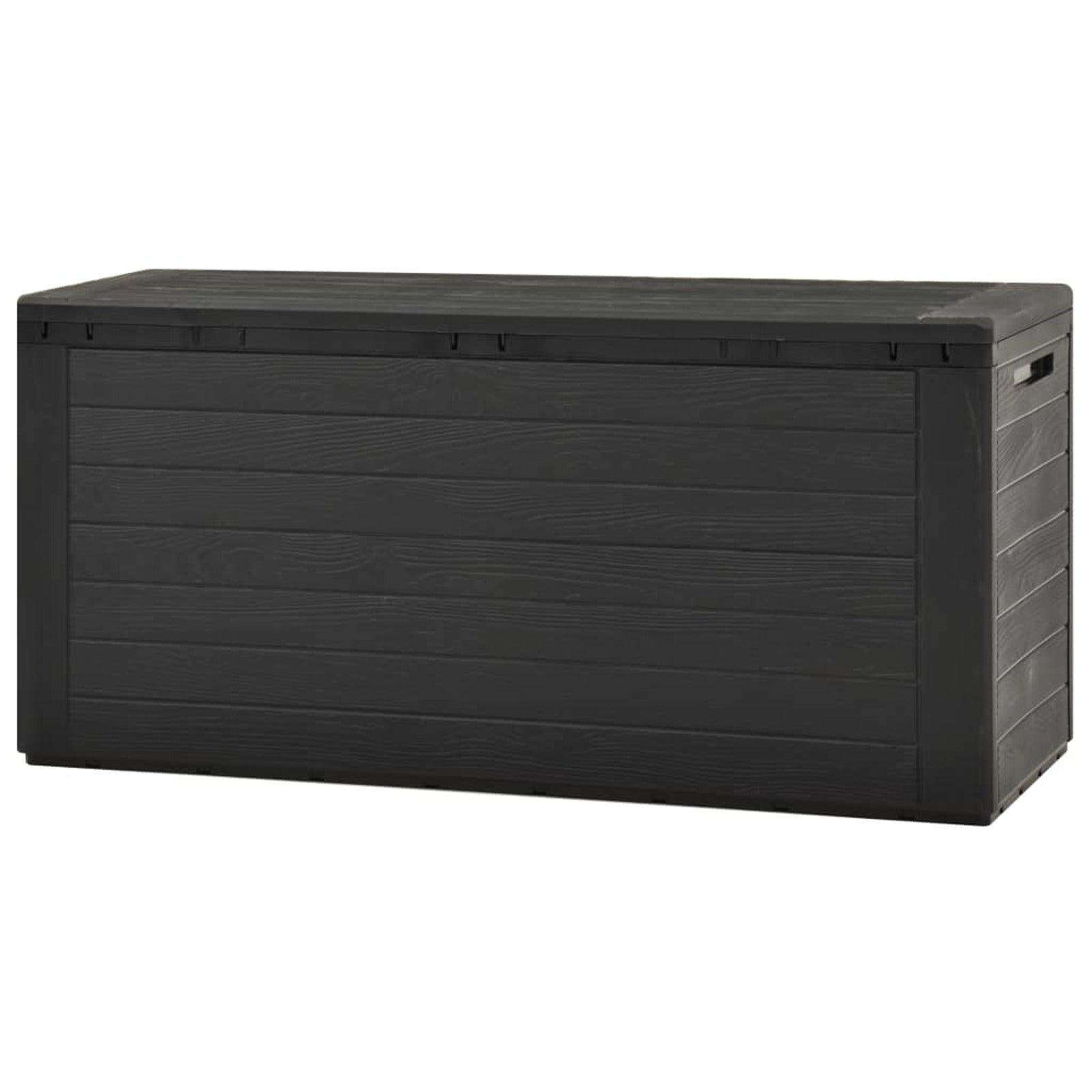 Lixada Garden Storage Box Anthracite 45.7"x17.3"x21.7"