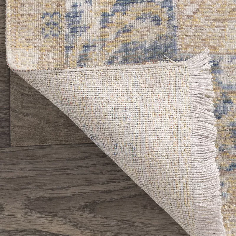 nuLOOM Valerie Distressed Fringe Rug - 4'3 x 6'6