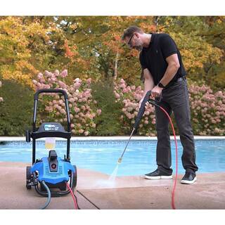 AR Blue Clean New 2-in-1 Universal Motor 2300 PSI Cold Water Electric Pressure Washer with Up to 1.7 GPM BC2N1HSS BC2N1HSS