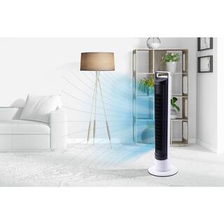 ASPEN Tower Fan with Detachable Tower Body and Remote Washable ASTF-A40-BLK