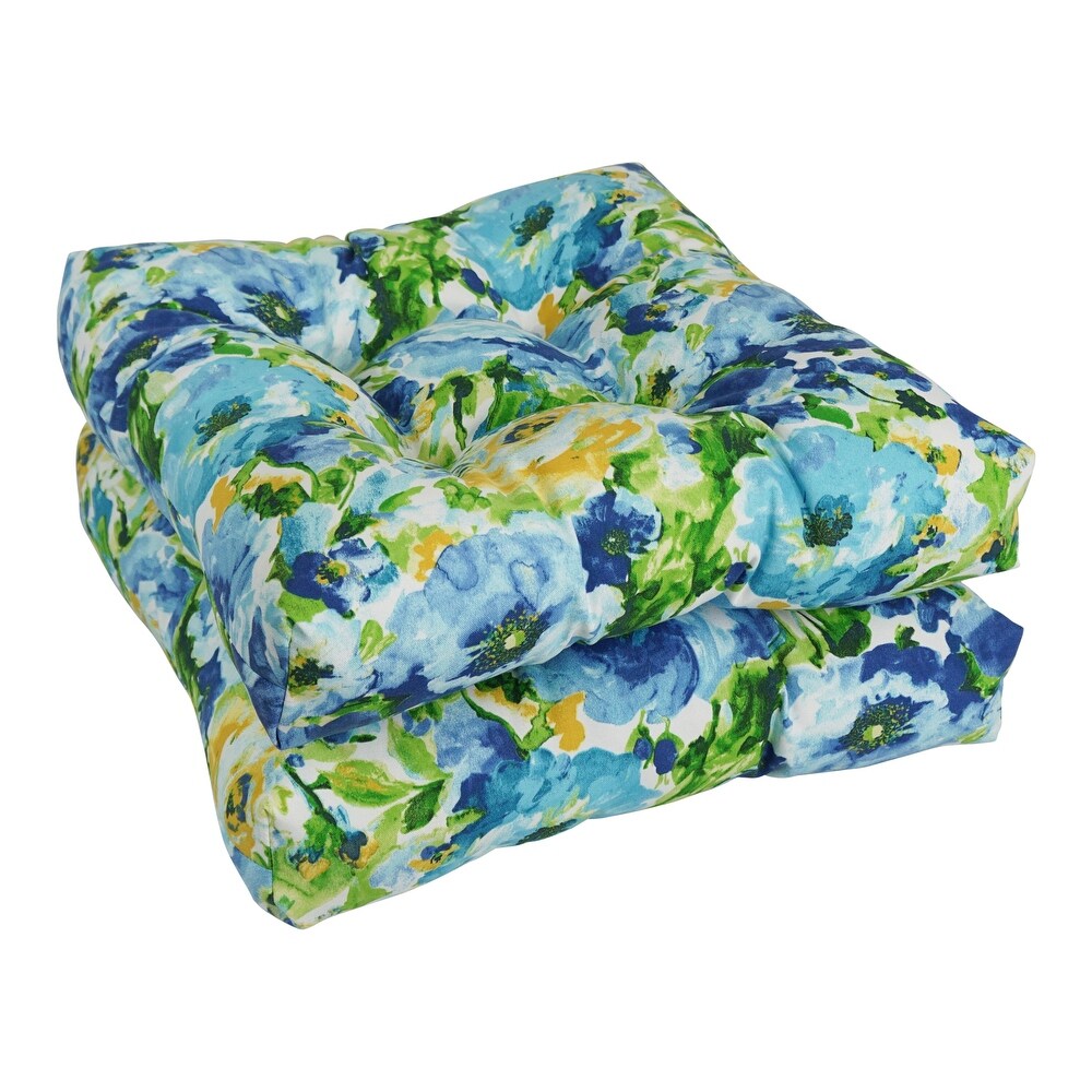 19 inch Square Indoor/Outdoor Chair Cushions (Set of 2)   19\