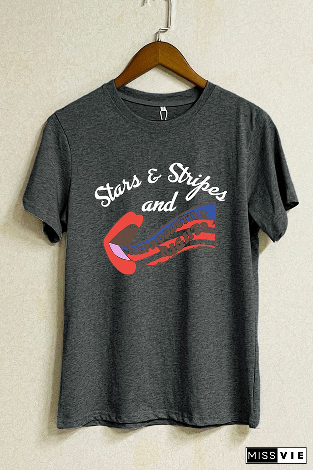 Stars Stripes And Reproductive Rights Graphic Tee Wholesale