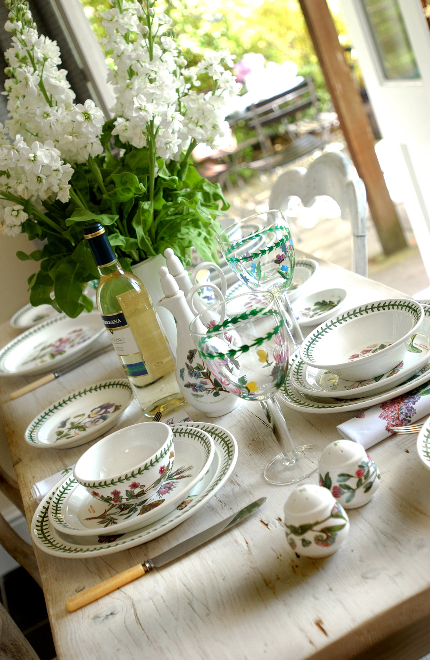 Portmeirion Botanic Garden Soup/Cereal Bowl 6 