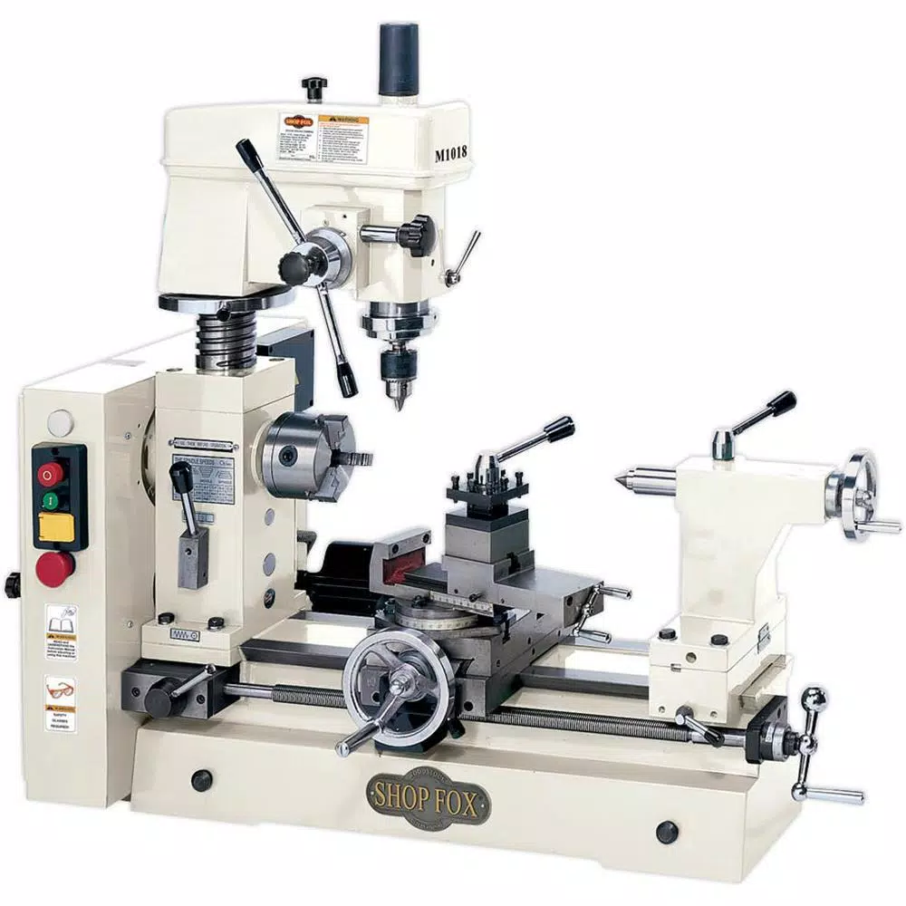 Shop Fox Small Combo Lathe/Mill and#8211; XDC Depot