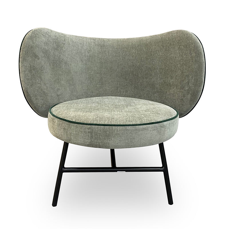 AVENIR Lounge Chair - Green & Dark Green