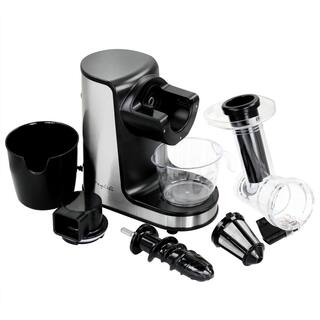 MegaChef Masticating Slow Juicer Extractor with Reverse Function Cold Press Juicer Machine with Quiet Motor 985117795M