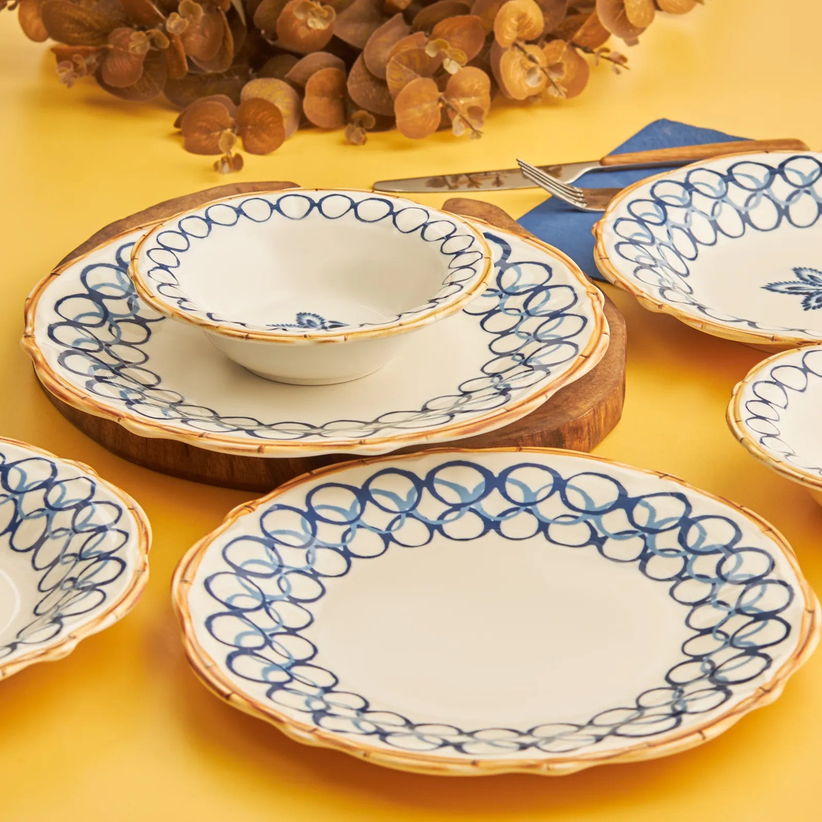 Karaca Fiona 18 Pieces 6 Person Dinnerware 153.03.06.7886