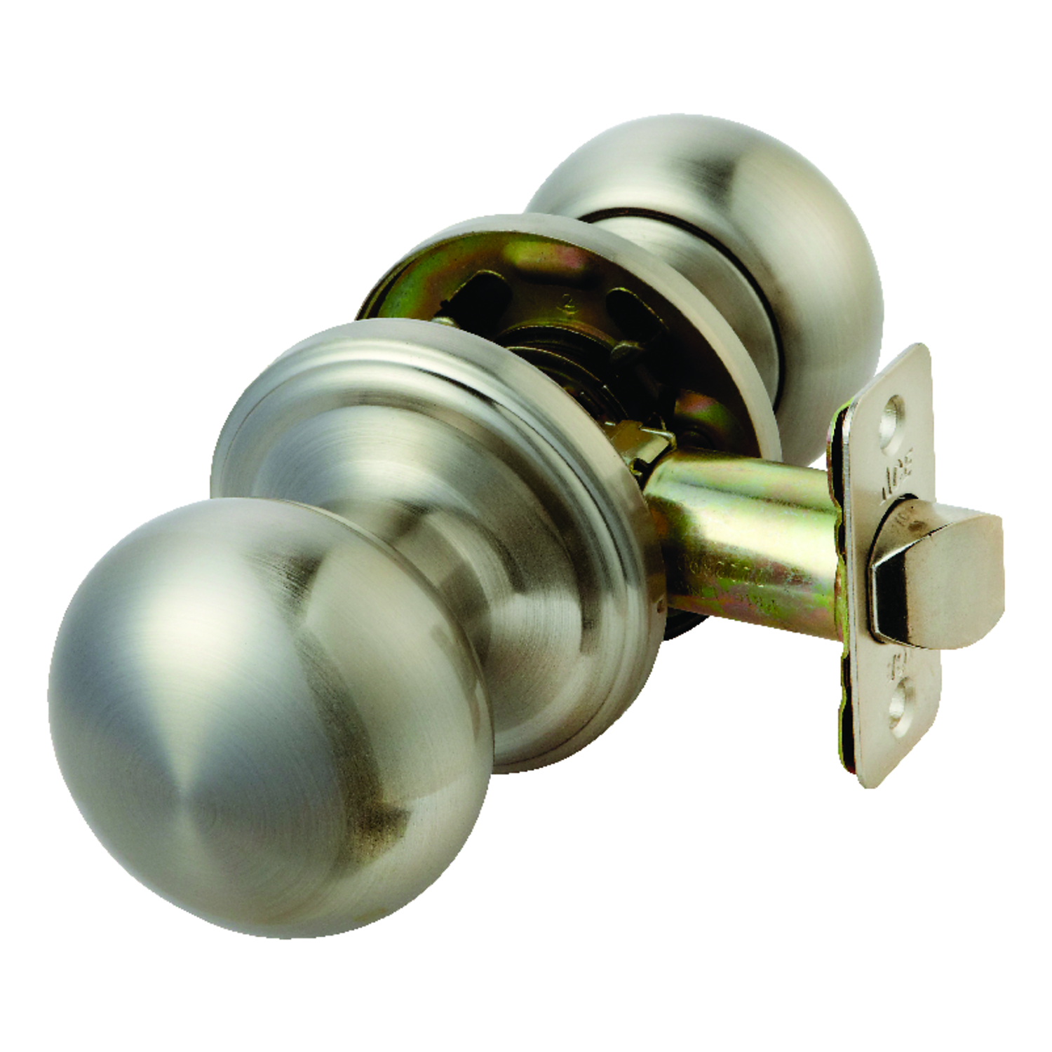 Ace Colonial Satin Nickel Passage Lockset 1-3/4 in.