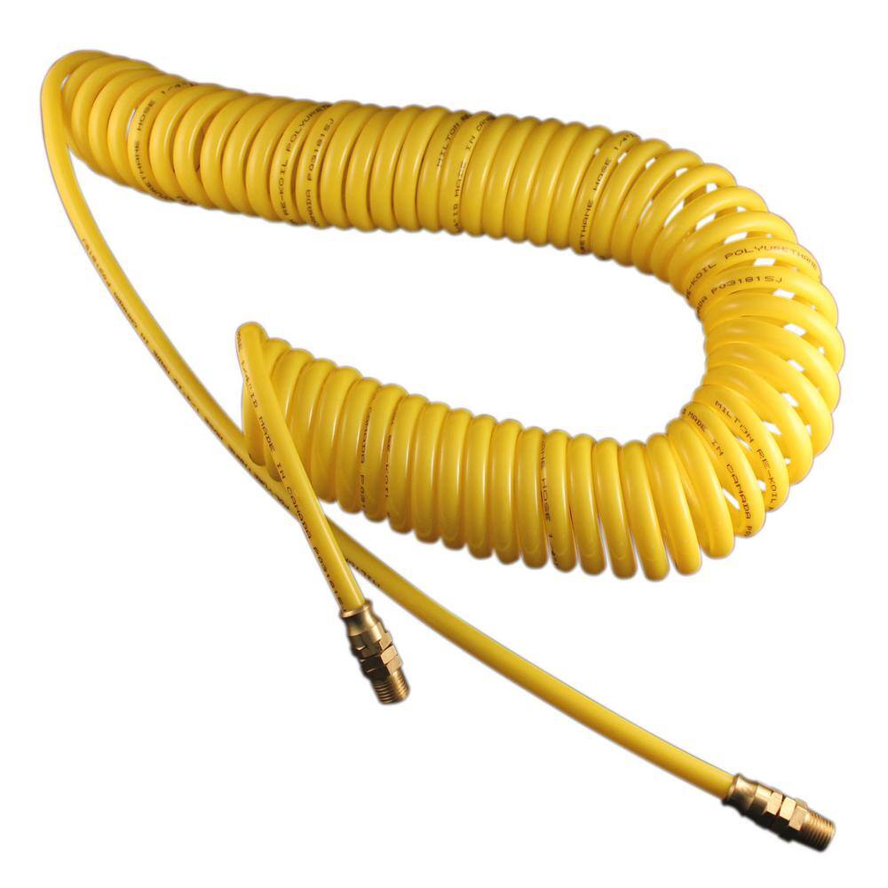 Milton 30 ft. 14 in. I.D. Polyurethane ReKoil Hose 1671-30