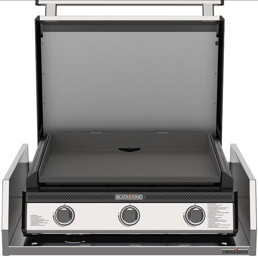 Blackstone 28-Inch Natural Gas Griddle w/Hood and Stainless Steel Insulation Jacket