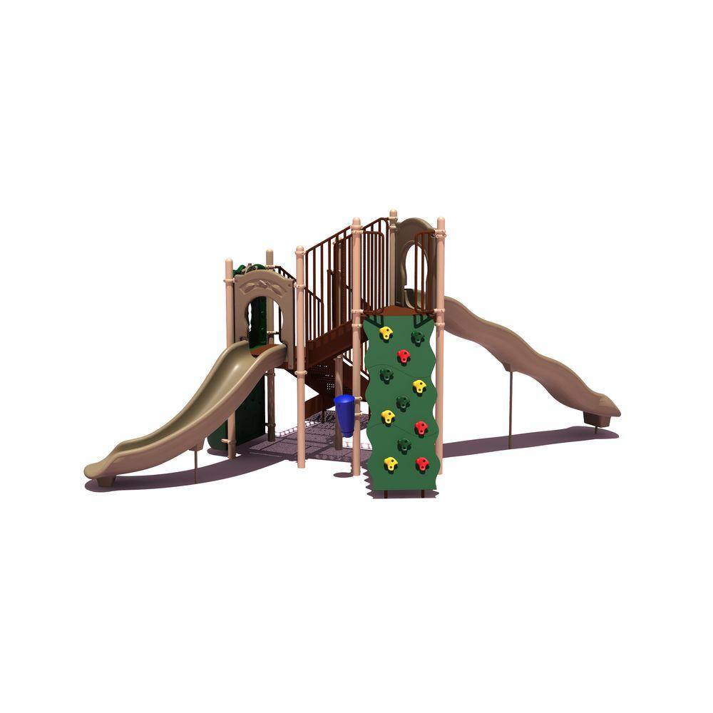 Ultra Play UPlay Today Timber Glen (Natural) Commercial Playset with Ground Spike UPLAY-005-N