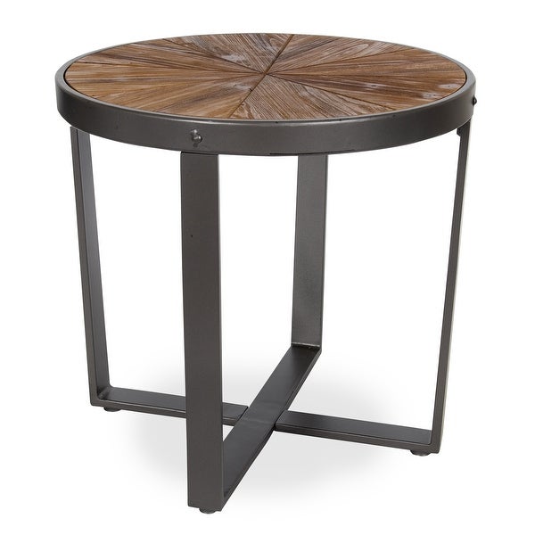 Kate and Laurel Gerhardt Round Side Table - 20x20x18.5